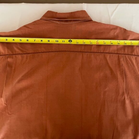 Tommy Bahama  Hawaiian Design Mens Short Sleeve Shirt  XXL :Silk-Cotton: Vintage - Picture 5 of 9